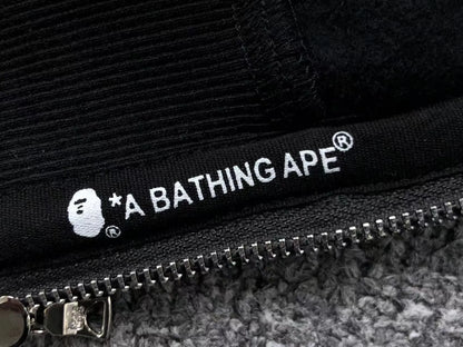 Campera Bape Abc Shark Full Zip Double Buzo Negra