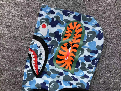 Campera Bape Abc Shark Full Zip Double Buzo Negra