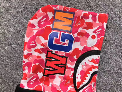 Campera Bape Abc Shark Full Zip Double Buzo Negra