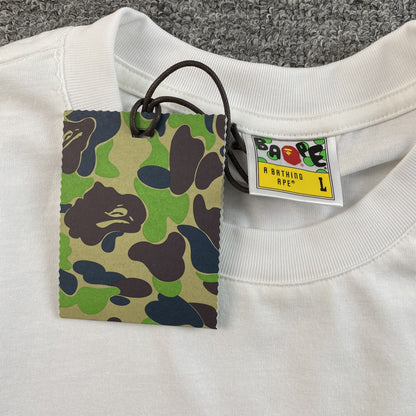 Remera Bape Ape Blanca