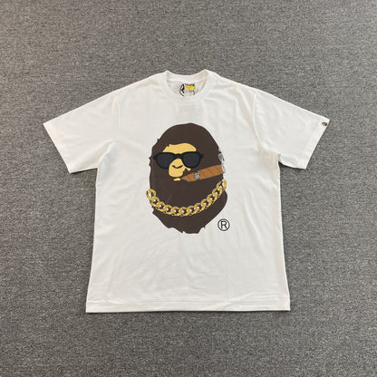 Remera Bape Ape Blanca