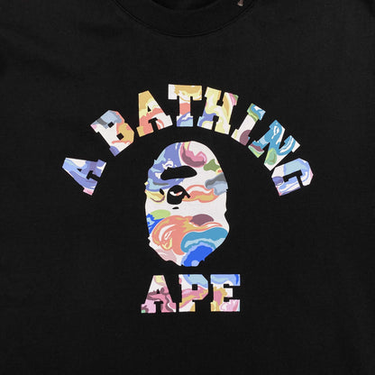 Remera Bape Art Camo Negra