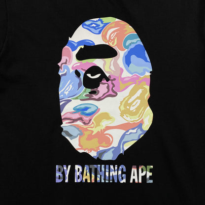 Remera Bape Art Camo Negra