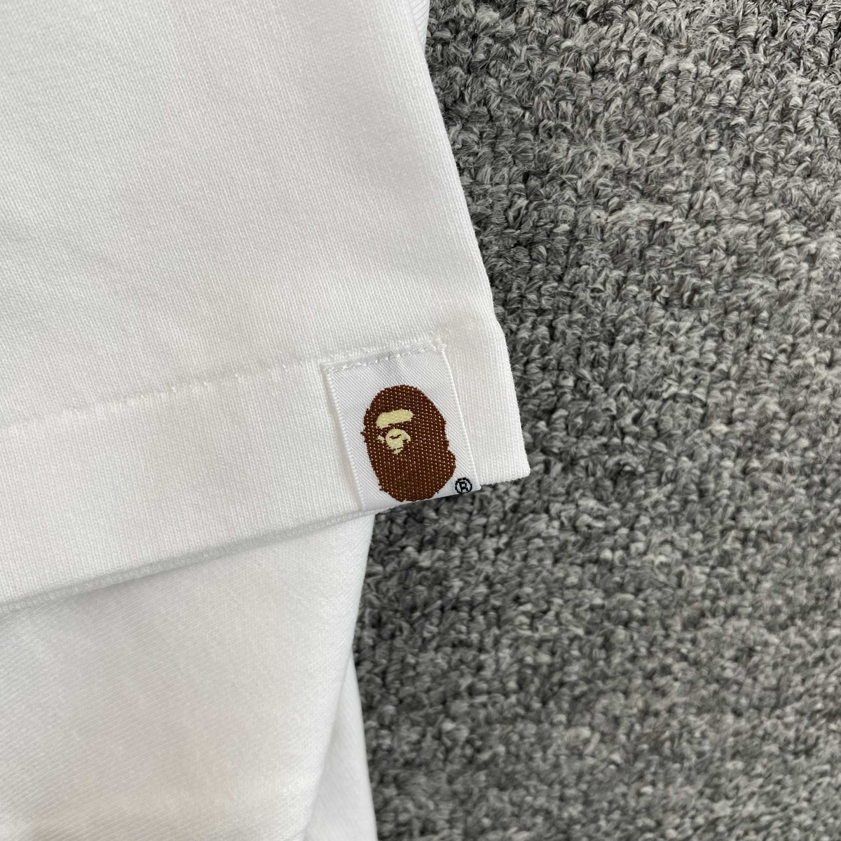 Remera Bape Art Camo Blanca