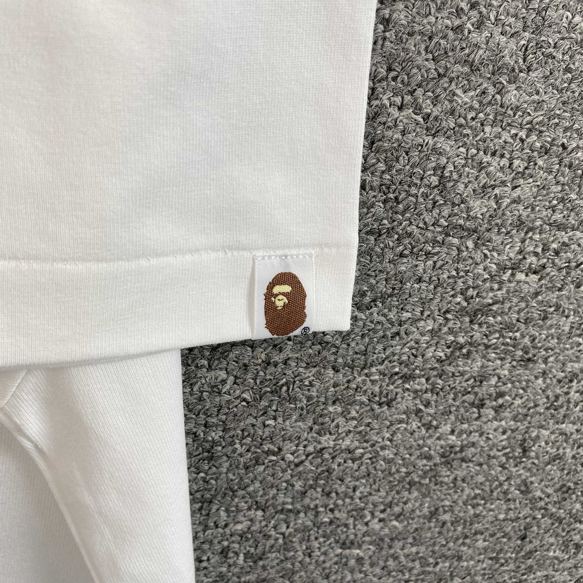 Remera Bape Art Camo Blanca