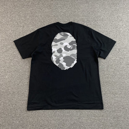 Remera Bape Camo Big Ape Head Negra