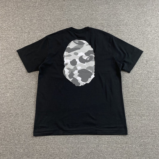 Remera Bape Camo Big Ape Head Negra