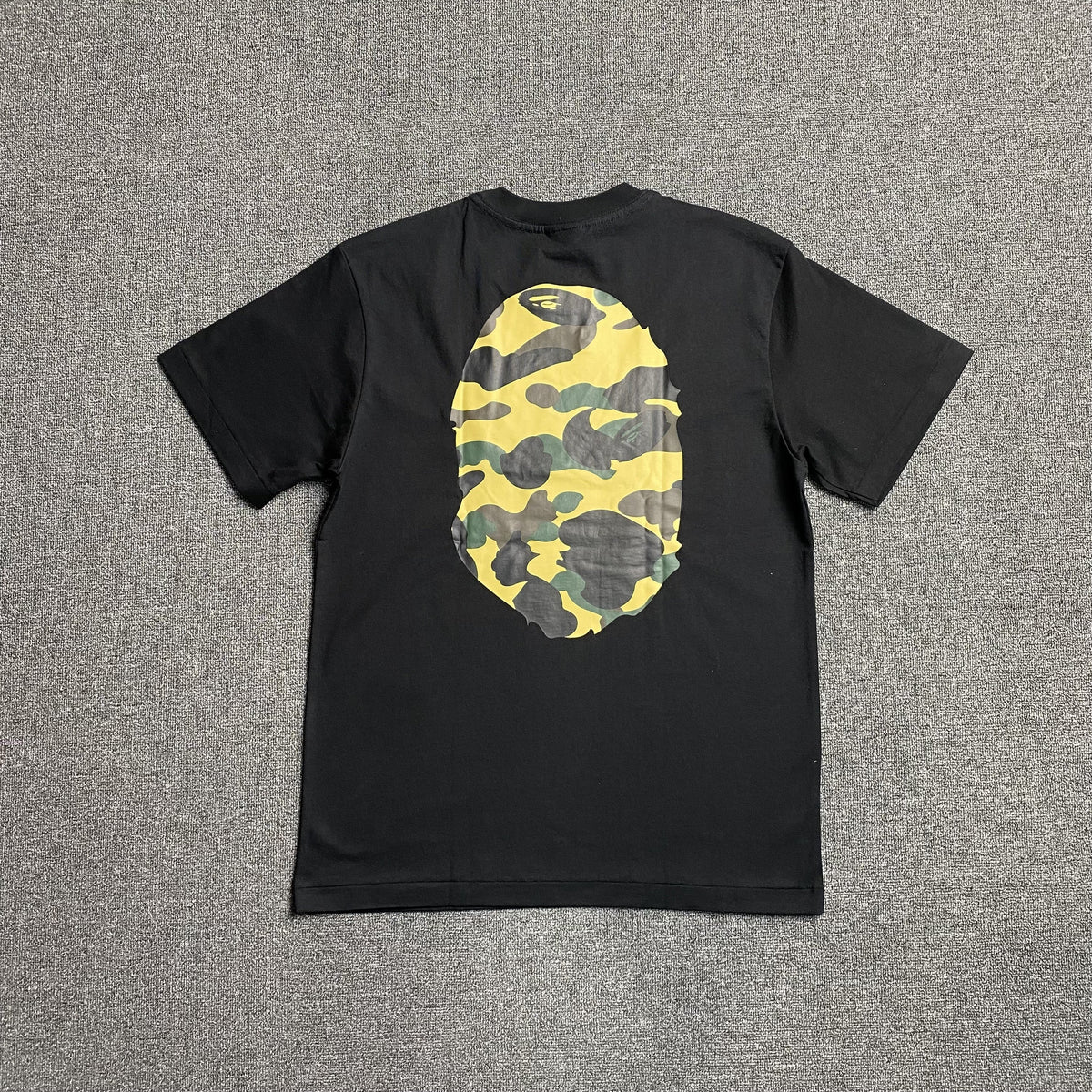 Remera Bape Camo Big Ape Head Negra