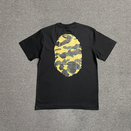 Remera Bape Camo Big Ape Head Negra