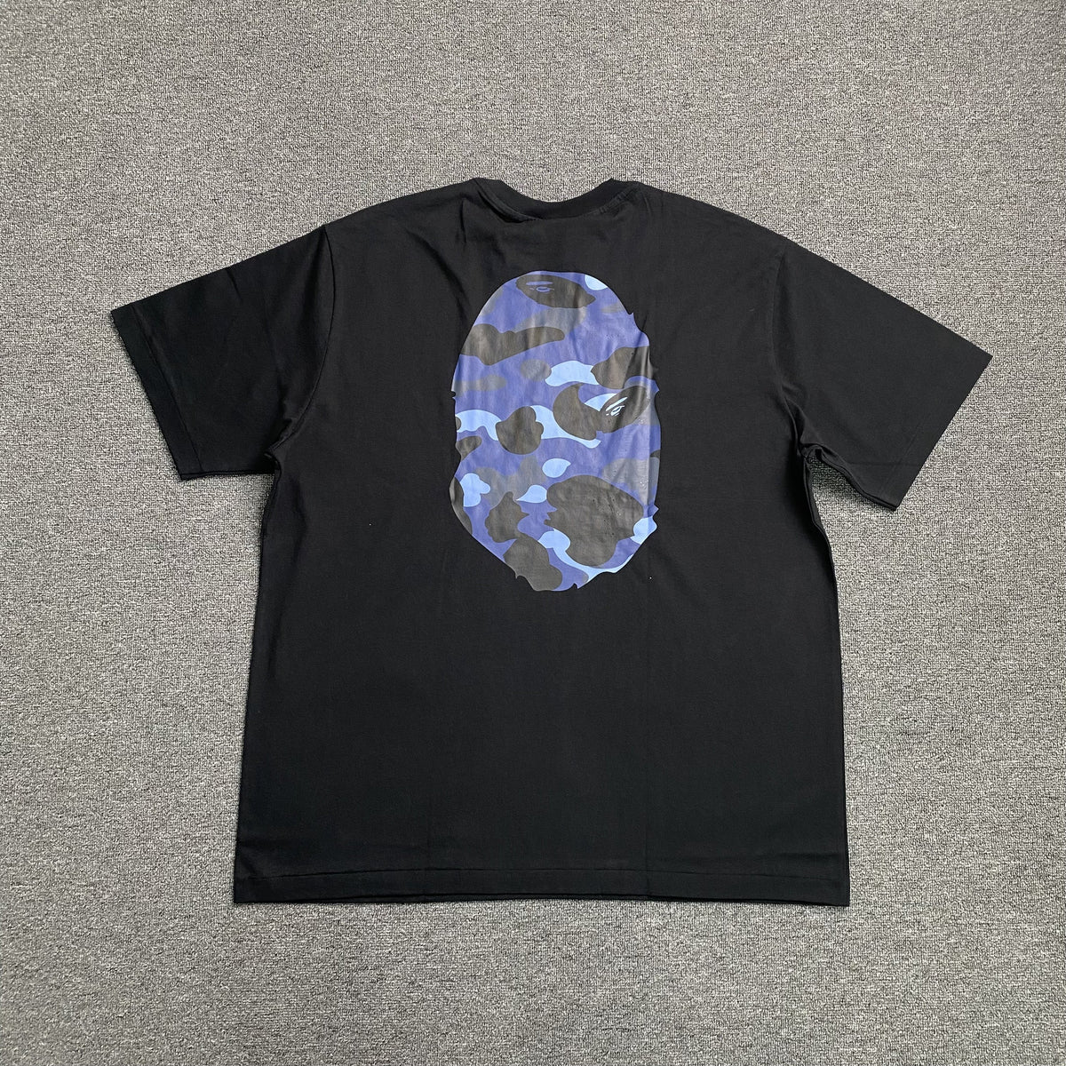 Remera Bape Camo Big Ape Head Negra
