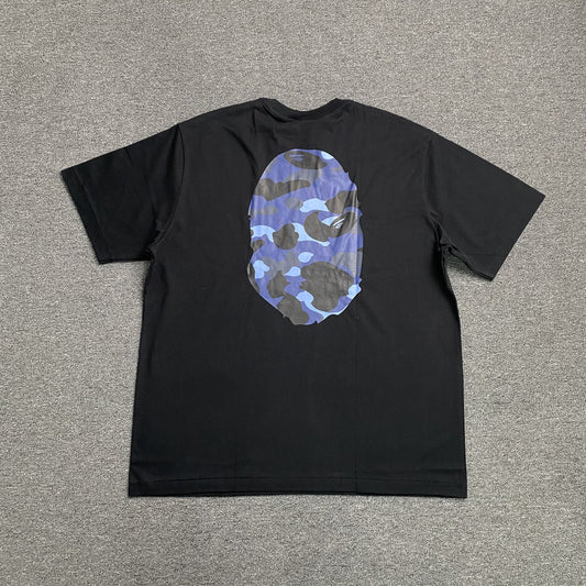 Remera Bape Camo Big Ape Head Negra
