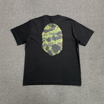 Remera Bape Camo Big Ape Head Negra