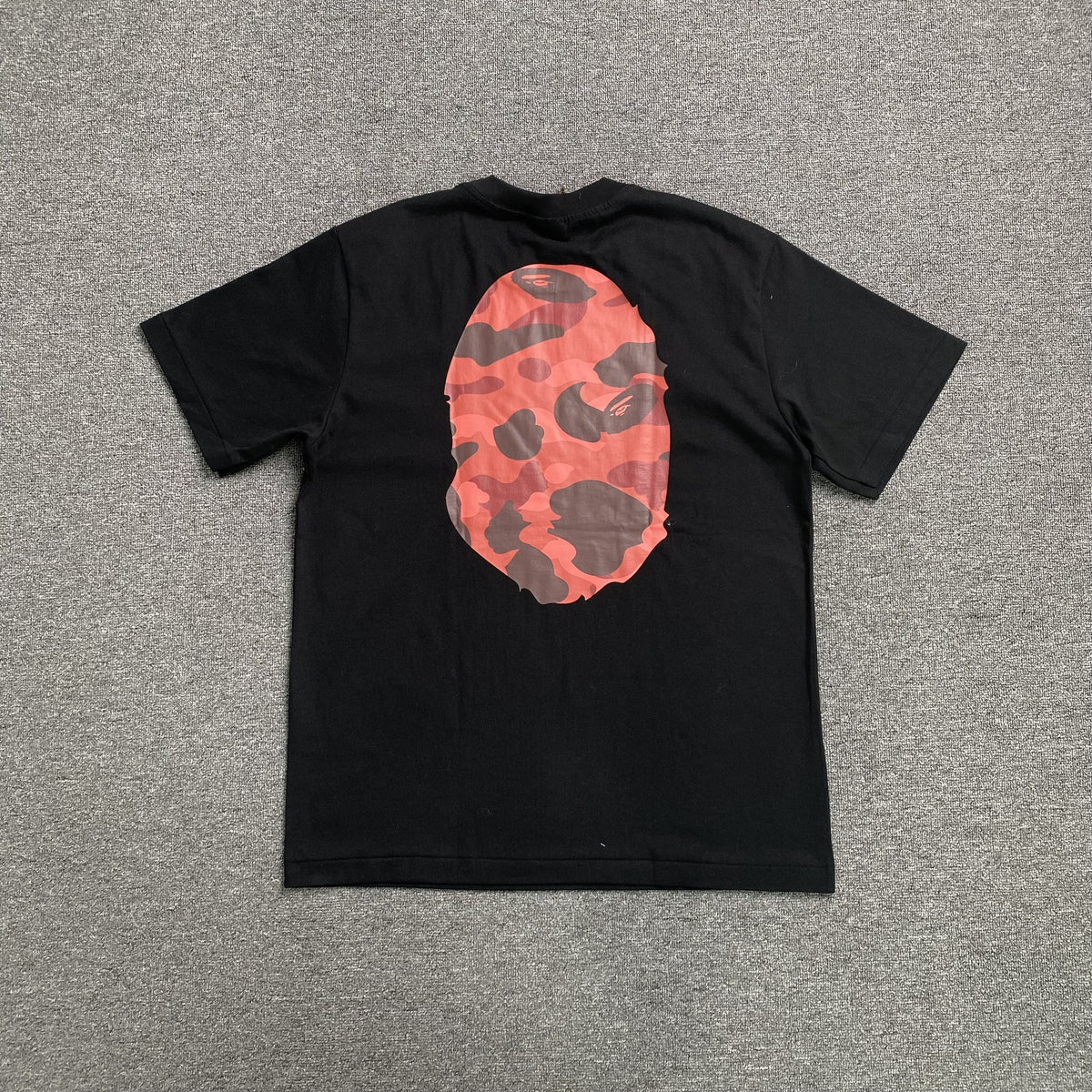 Remera Bape Camo Big Ape Head Negra