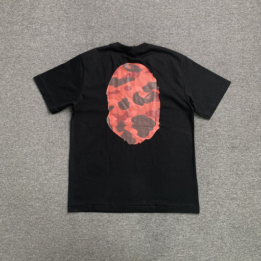 Remera Bape Camo Big Ape Head Negra