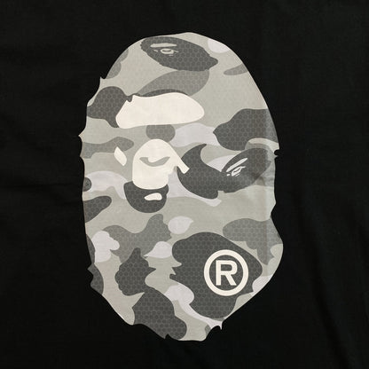 Remera Bape Camo Big Ape Head Negra