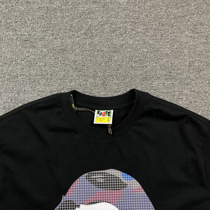Remera Bape Camo Big Ape Head Negra