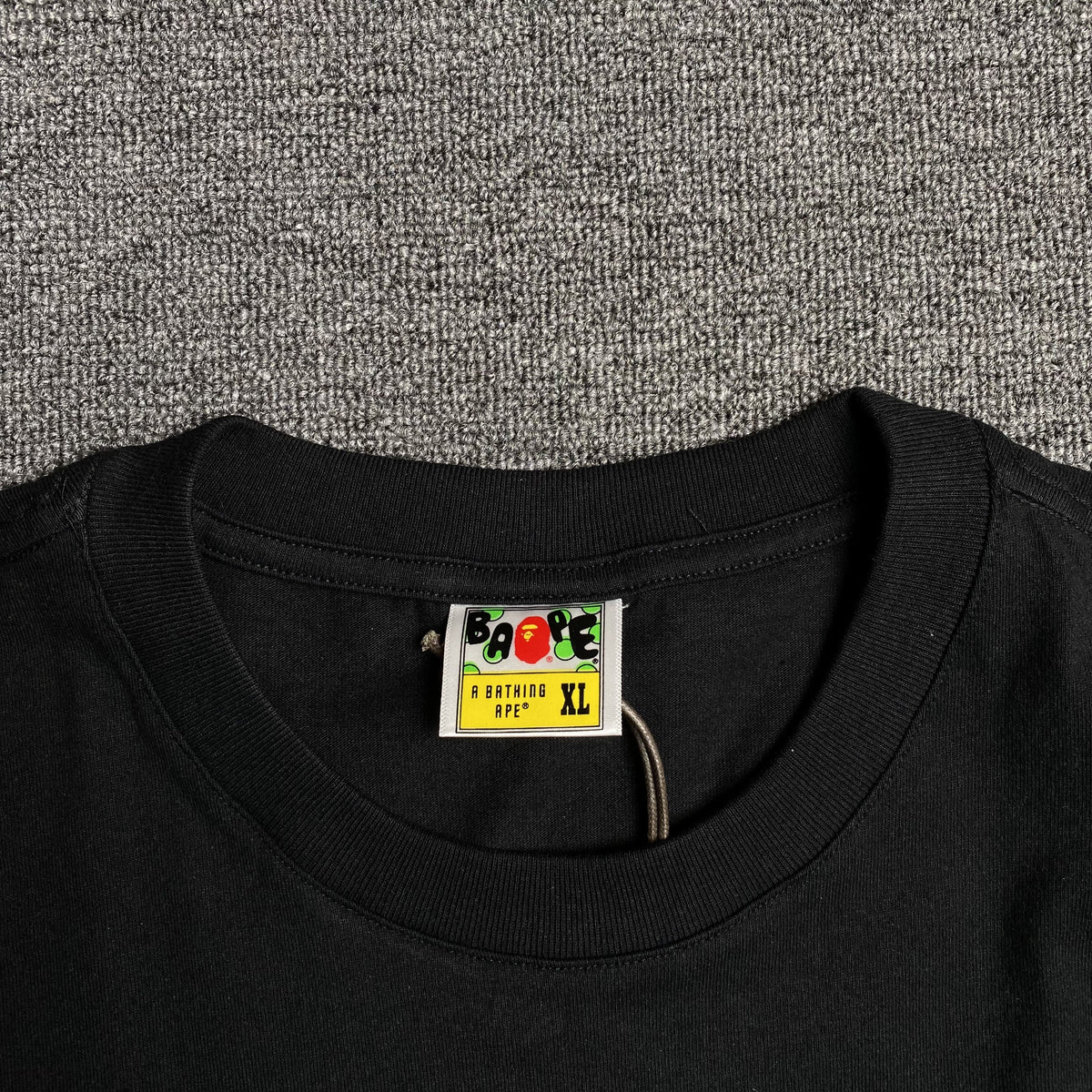 Remera Bape Camo Big Ape Head Negra