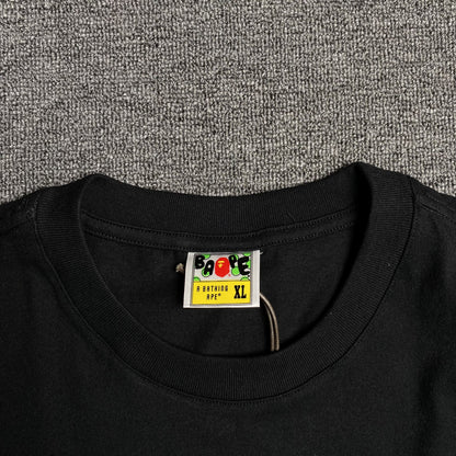 Remera Bape Camo Big Ape Head Negra