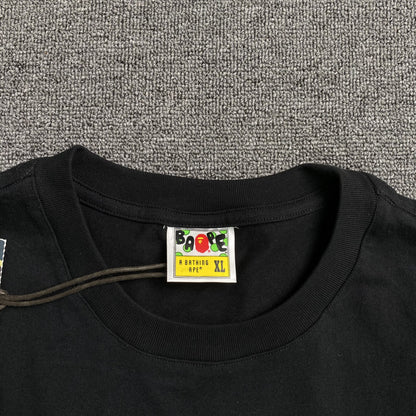 Remera Bape Camo Big Ape Head Negra