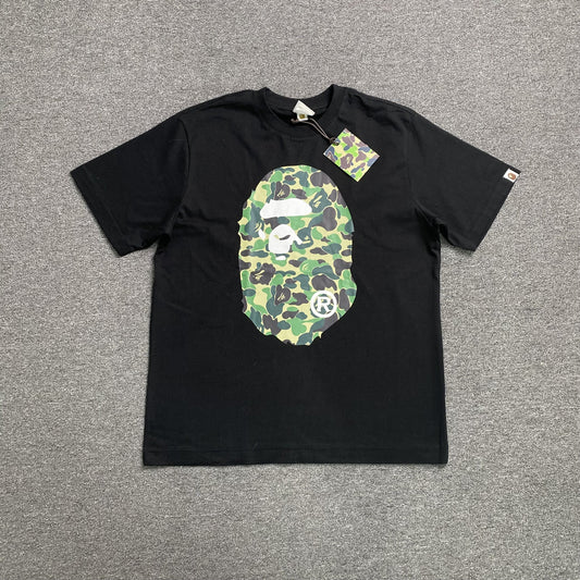 Remera Bape Camo Big Ape Head Negra