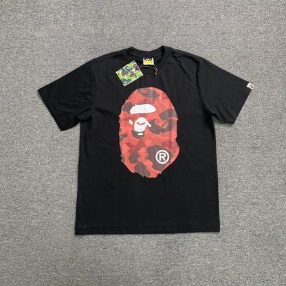 Remera Bape Camo Big Ape Head Negra