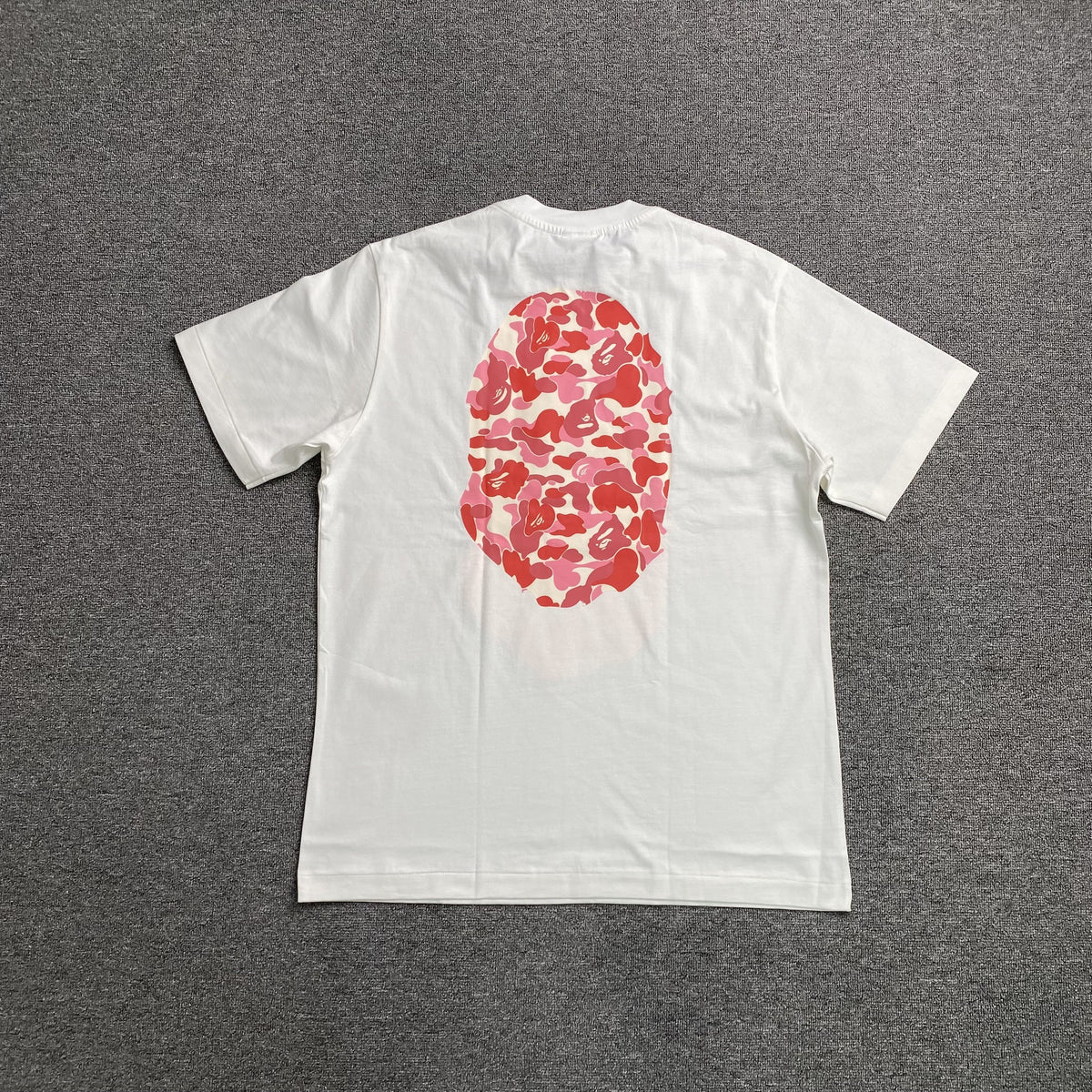 Remera Bape Camo Big Ape Head Blanca