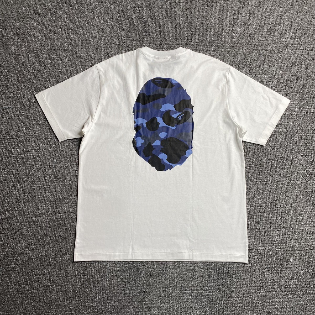 Remera Bape Camo Big Ape Head Blanca