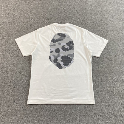 Remera Bape Camo Big Ape Head Blanca
