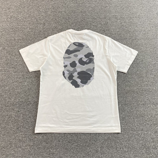 Remera Bape Camo Big Ape Head Blanca