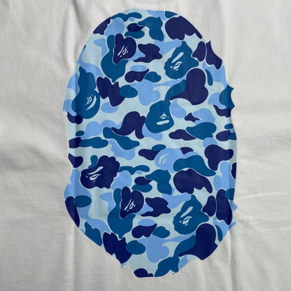 Remera Bape Camo Big Ape Head Blanca