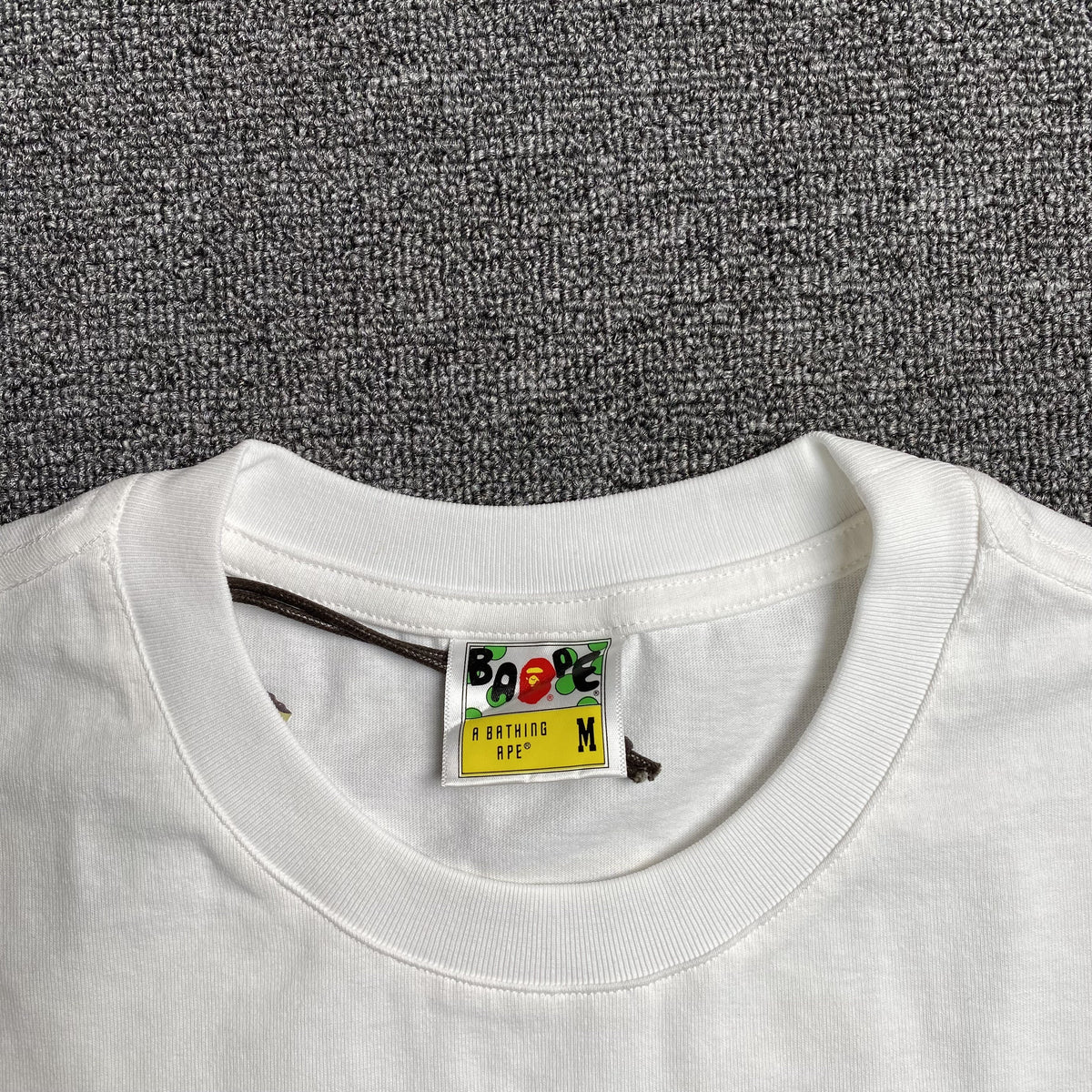 Remera Bape Camo Big Ape Head Blanca