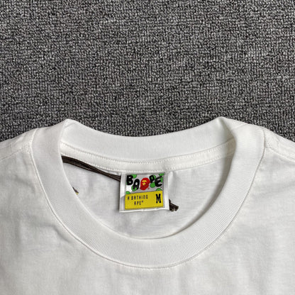 Remera Bape Camo Big Ape Head Blanca