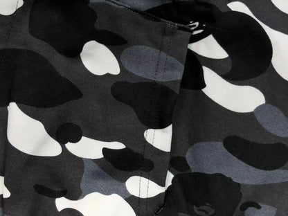 Campera Bape City Camo Shark Wide Full Zip Double Negra