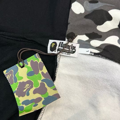 Campera Bape City Camo Tiger Shark Negra