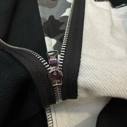 Campera Bape City Camo Tiger Shark Negra