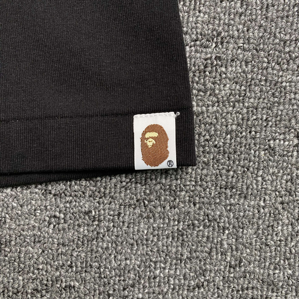 Remera Bape College Negra