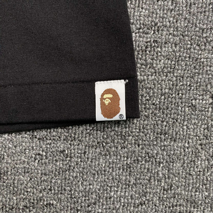 Remera Bape College Negra