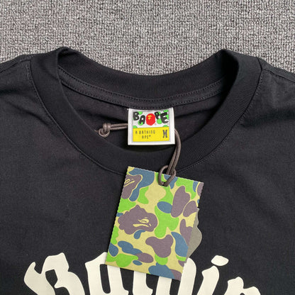Remera Bape College Negra