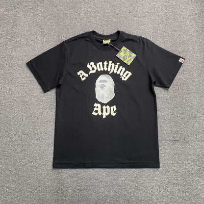 Remera Bape College Negra