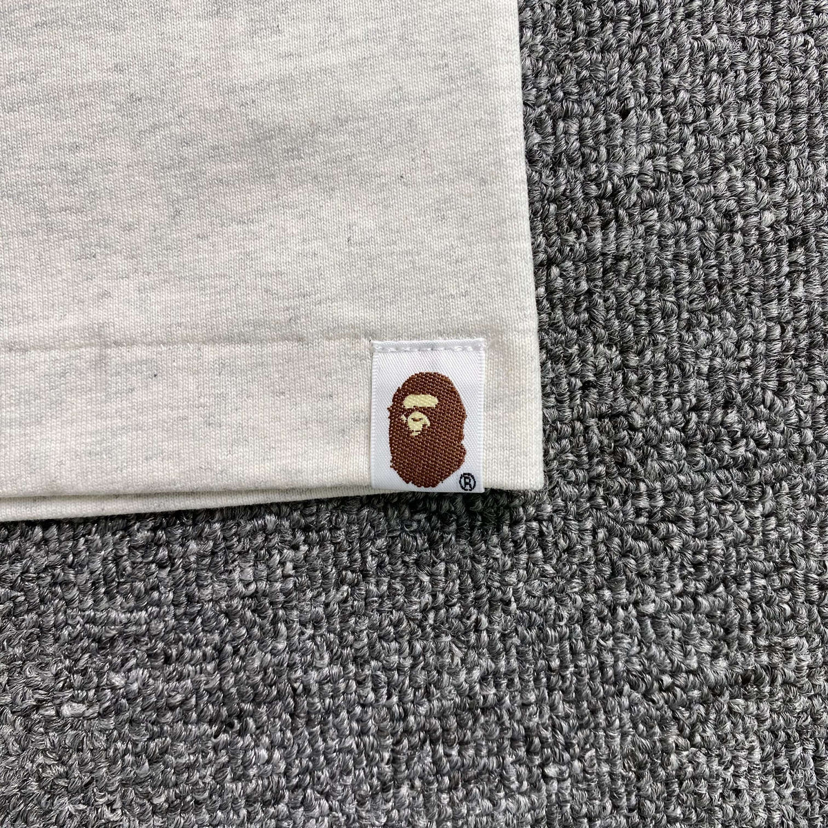 Remera Bape College Blanca
