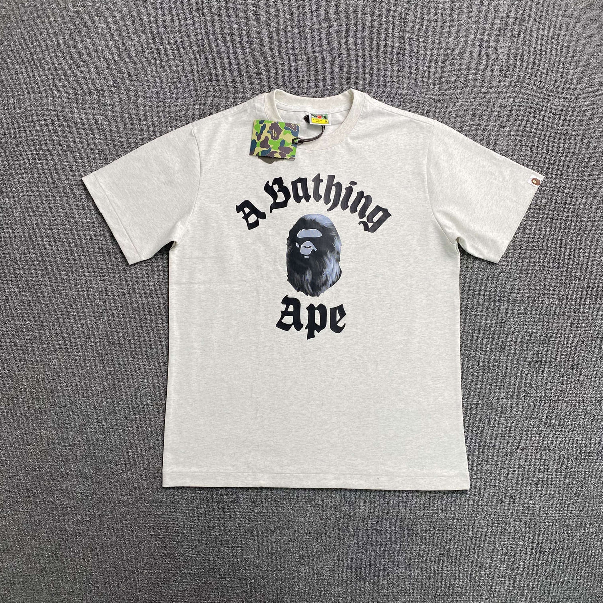 Remera Bape College Blanca