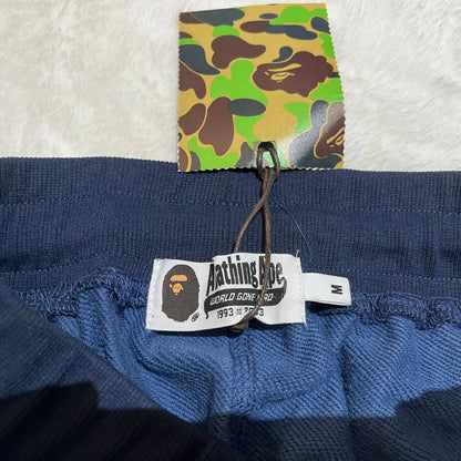 Bape Color Camo Shark Sweat Shorts Azul