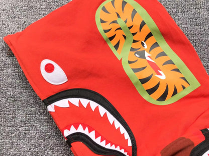 Campera Bape Color Camo Shark Double Roja