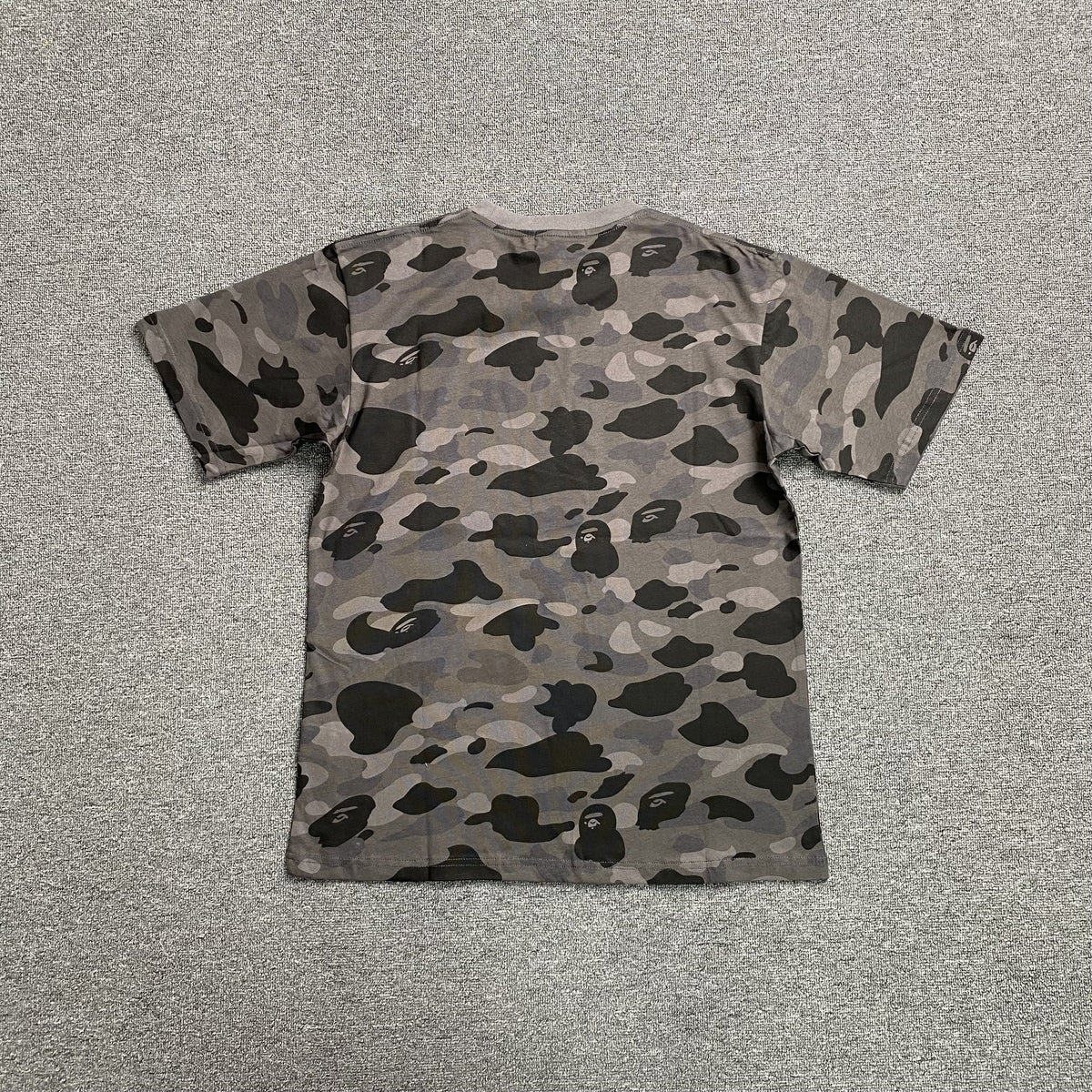 Remera Bape Color Camo Negra