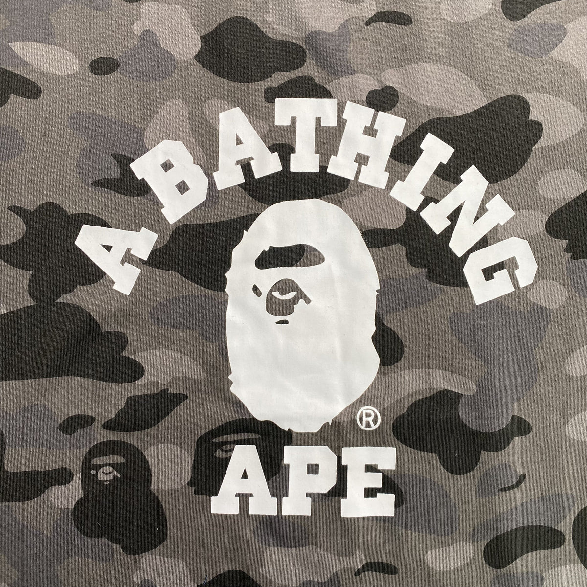 Remera Bape Color Camo Negra