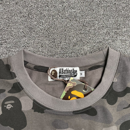 Remera Bape Color Camo Negra