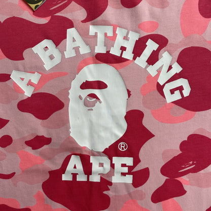 Remera Bape Color Camo Rosa