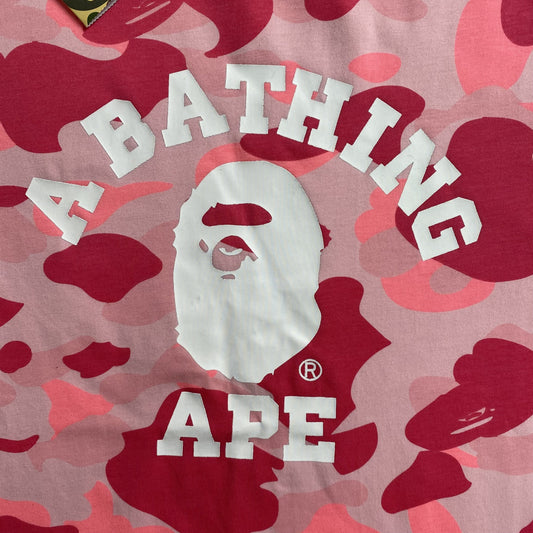 Remera Bape Color Camo Rosa