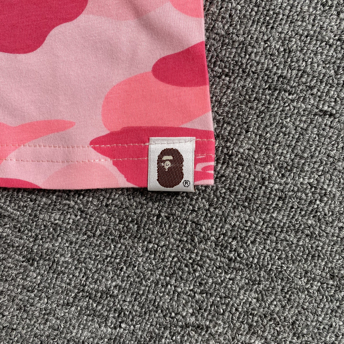 Remera Bape Color Camo Rosa