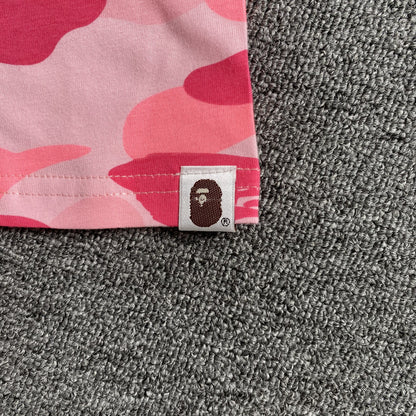 Remera Bape Color Camo Rosa
